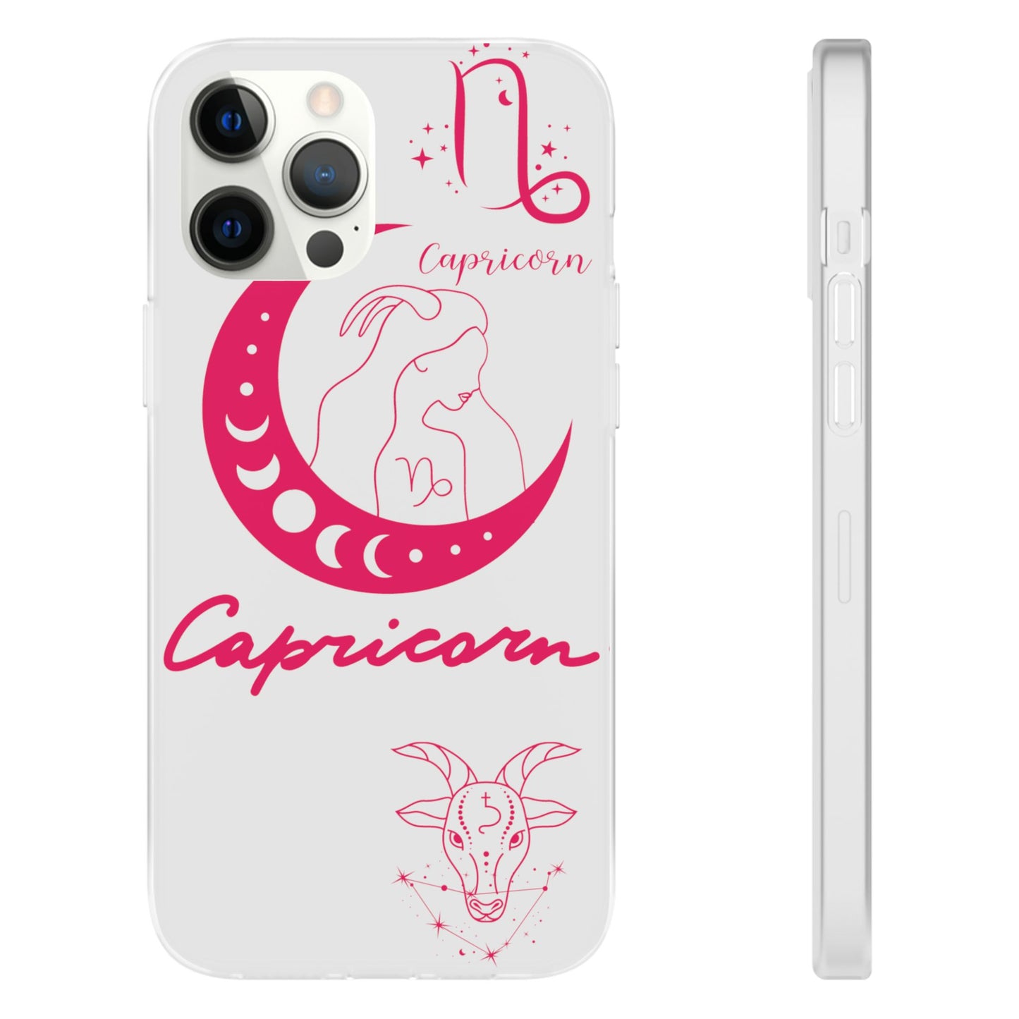 Capricorn Zodiac | Phone Cases | Clear