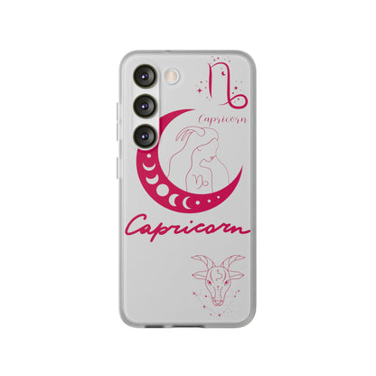 Capricorn Zodiac | Phone Cases | Clear