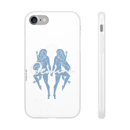 Gemini Zodiac | Phone Cases | Clear - Phone Case - Totally Bri LLC