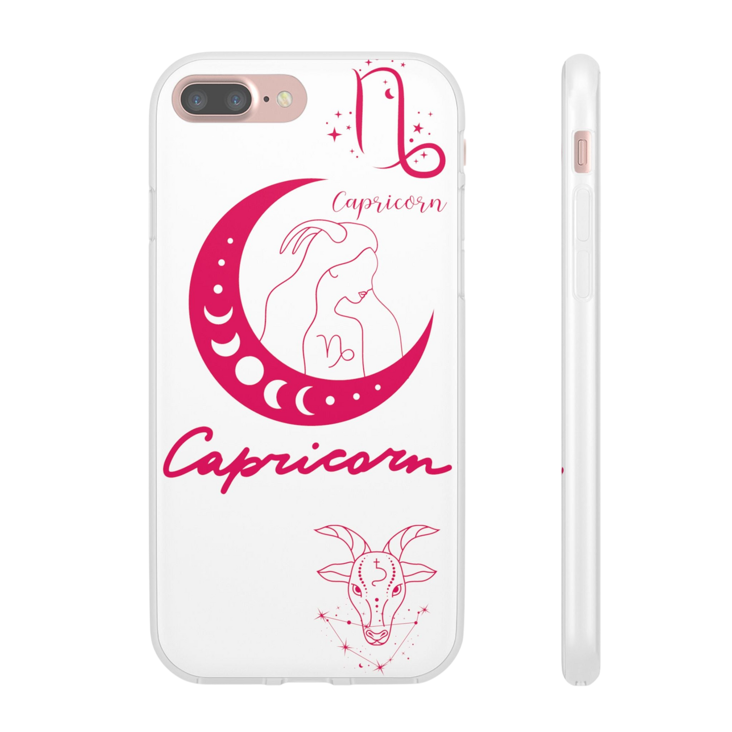 Capricorn Zodiac | Phone Cases | Clear - Phone Case - Totally Bri LLC