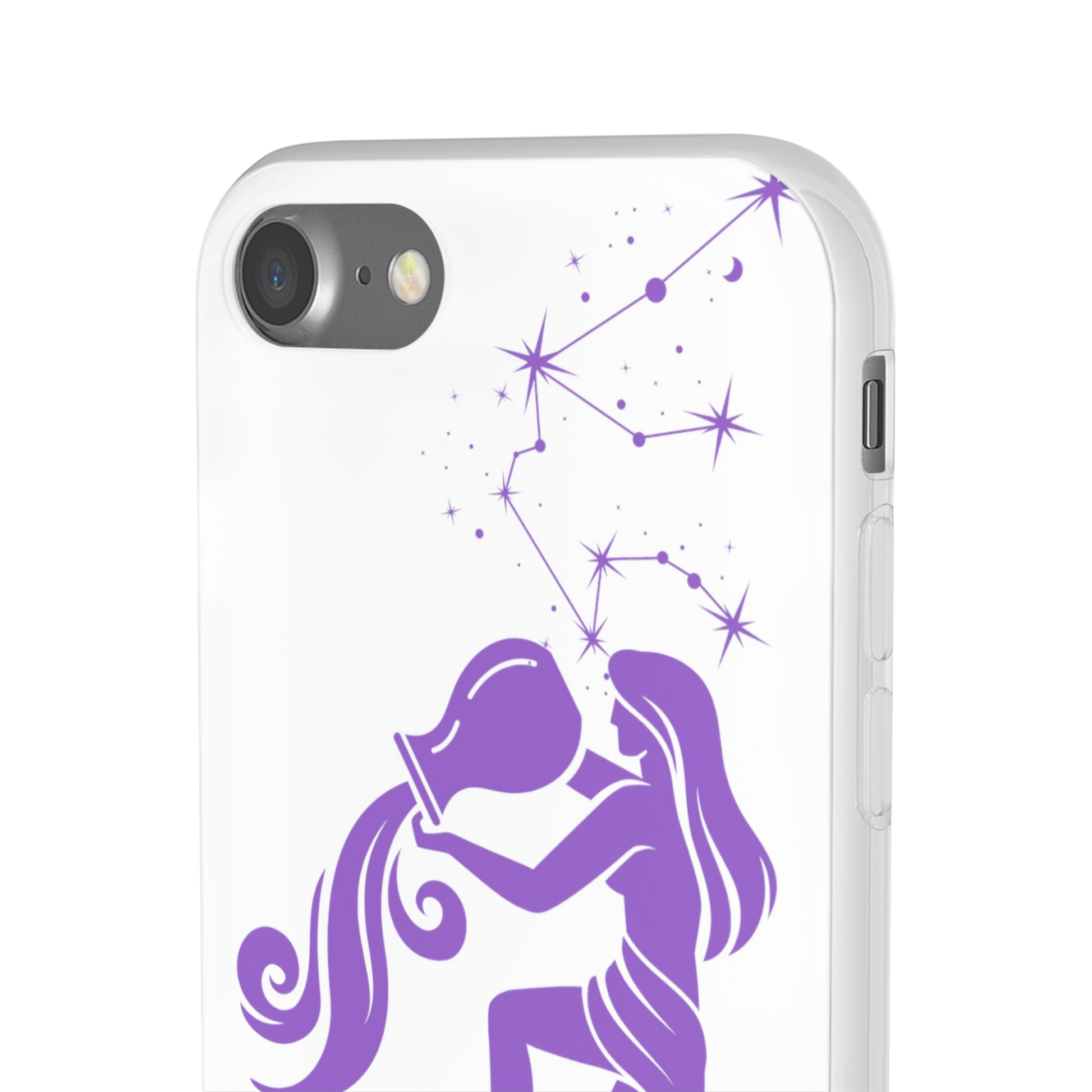 Aquarius Zodiac | Phone Cases | Clear - Phone Case - Totally Bri LLC