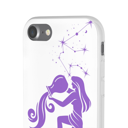 Aquarius Zodiac | Phone Cases | Clear - Phone Case - Totally Bri LLC