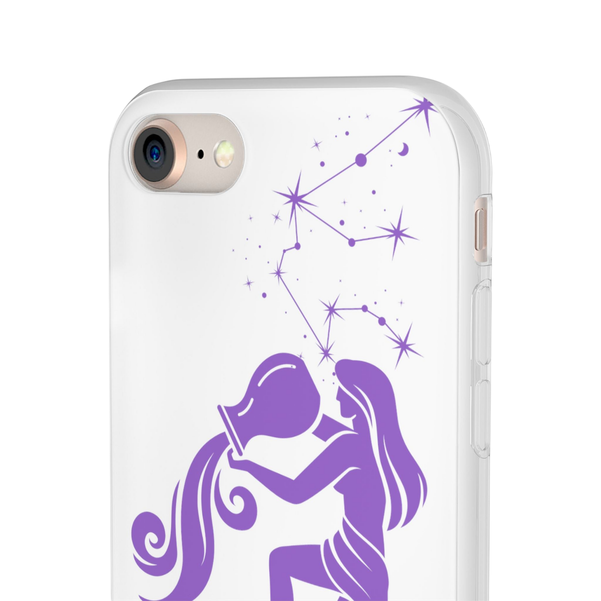 Aquarius Zodiac | Phone Cases | Clear - Phone Case - Totally Bri LLC