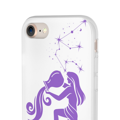 Aquarius Zodiac | Phone Cases | Clear - Phone Case - Totally Bri LLC