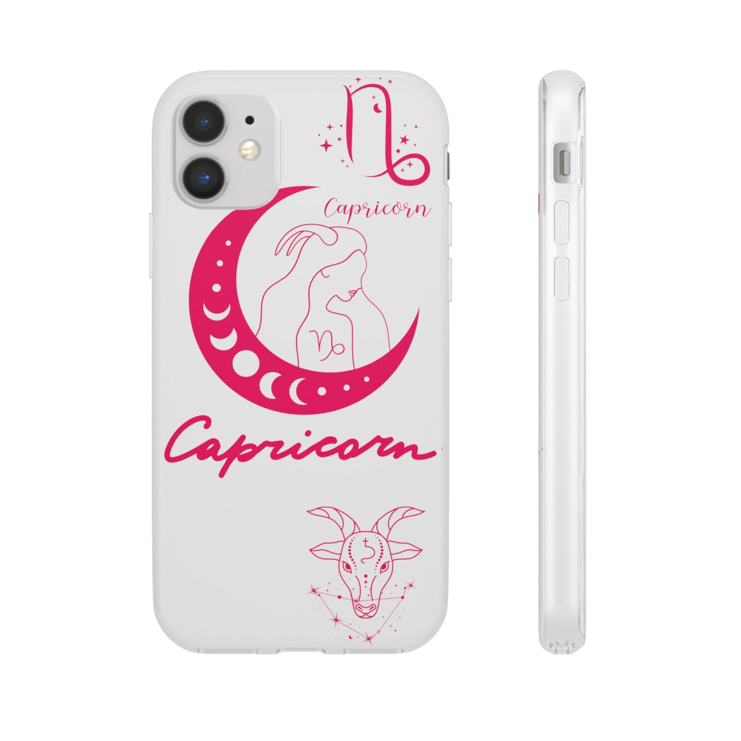 Capricorn Zodiac | Phone Cases | Clear