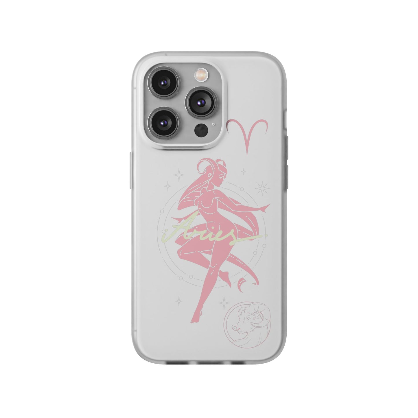 Aries Zodiac | Phone Cases | Clear