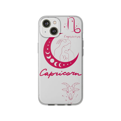 Capricorn Zodiac | Phone Cases | Clear