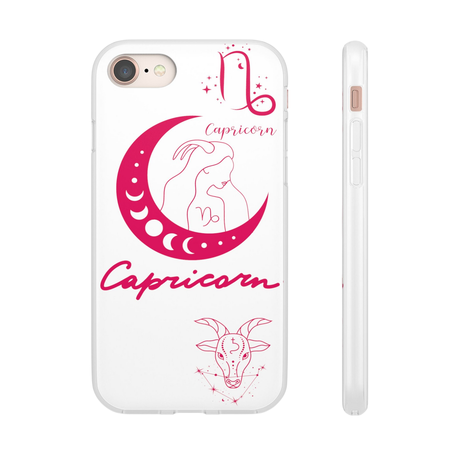 Capricorn Zodiac | Phone Cases | Clear - Phone Case - Totally Bri LLC