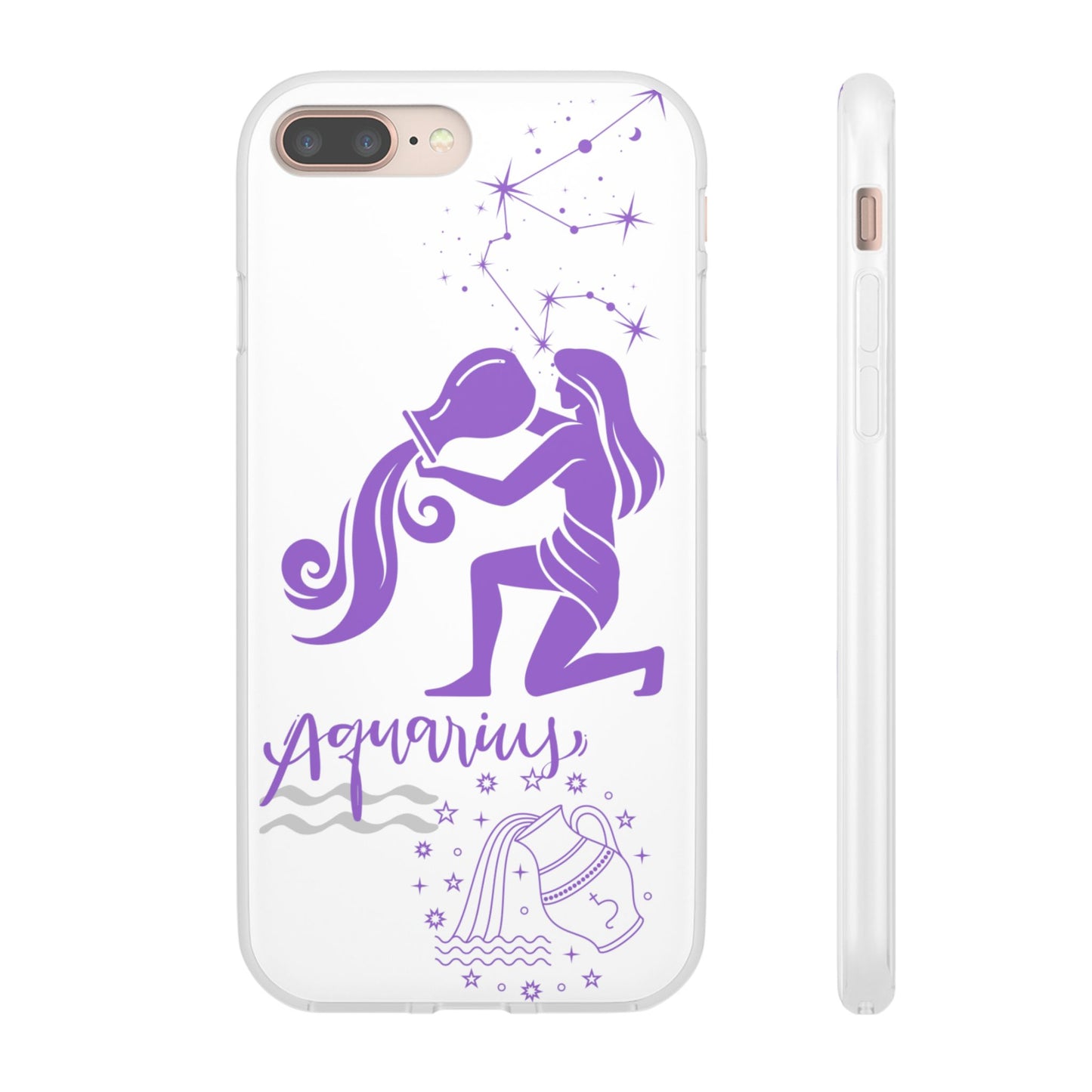 Aquarius Zodiac | Phone Cases | Clear