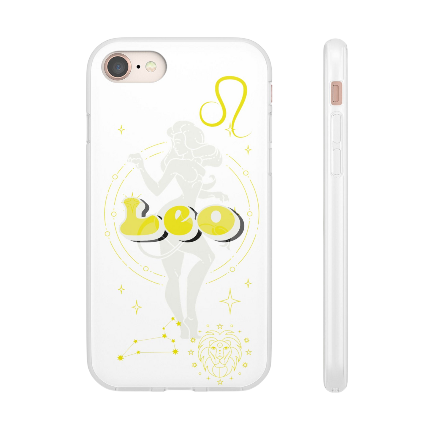 Leo Zodiac | Phone Cases | Clear - Phone Case - Totally Bri LLC