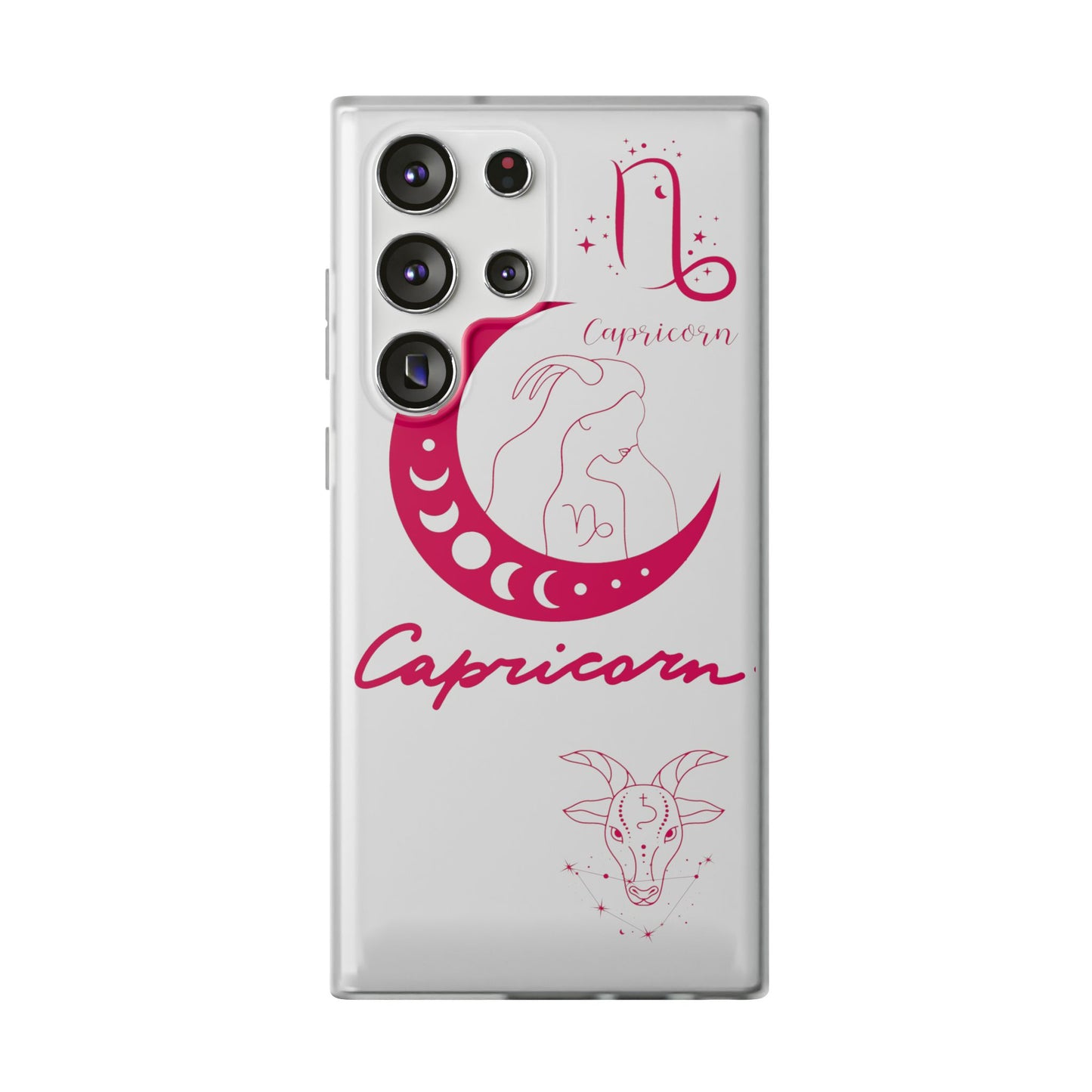 Capricorn Zodiac | Phone Cases | Clear