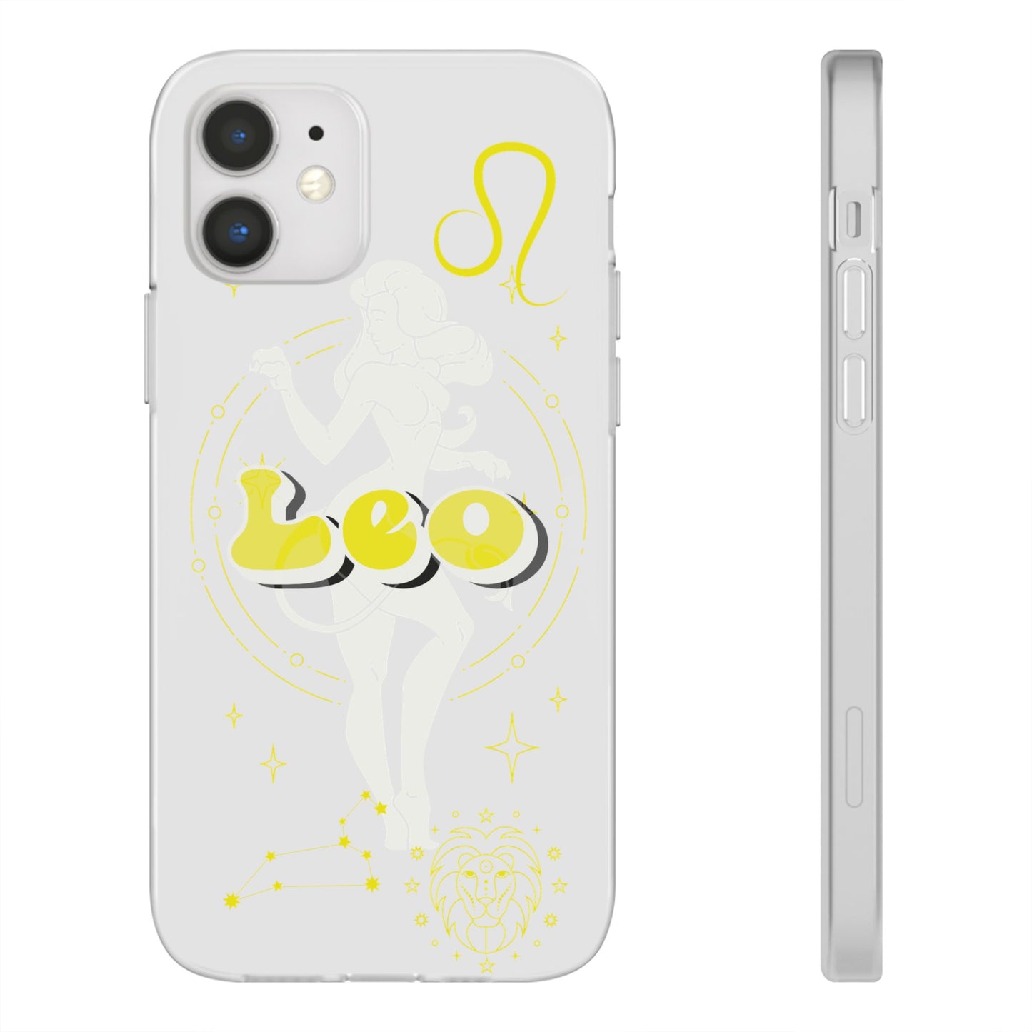 Leo Zodiac | Phone Cases | Clear