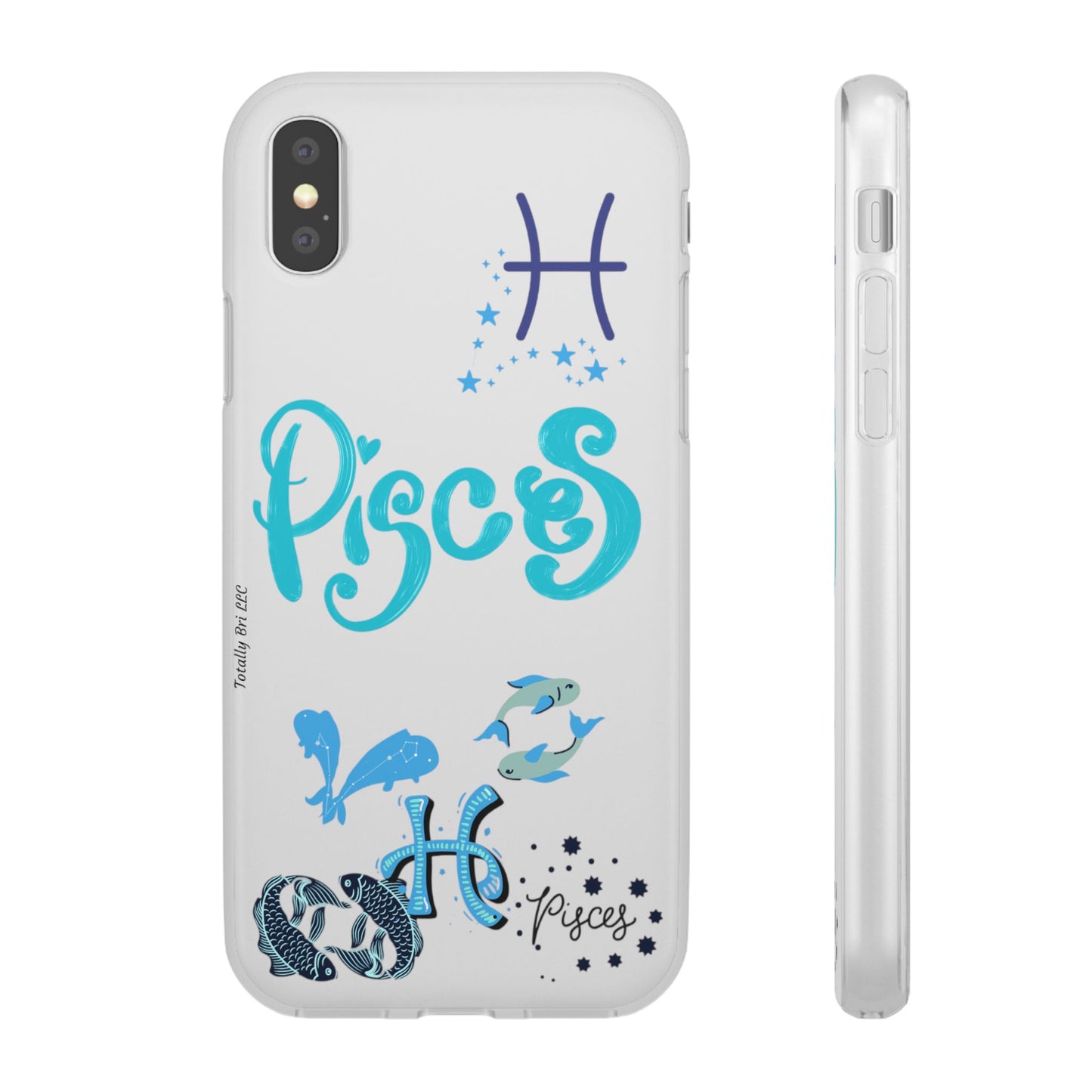 Pisces Zodiac | Phone Cases | Clear