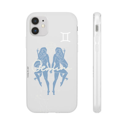 Gemini Zodiac | Phone Cases | Clear - Phone Case - Totally Bri LLC