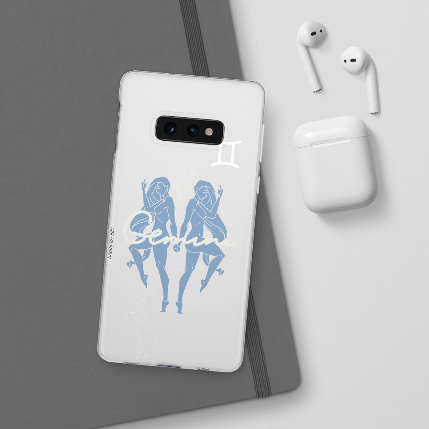 Gemini Zodiac | Phone Cases | Clear - Phone Case - Totally Bri LLC