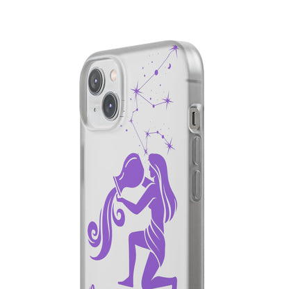 Aquarius Zodiac | Phone Cases | Clear - Phone Case - Totally Bri LLC