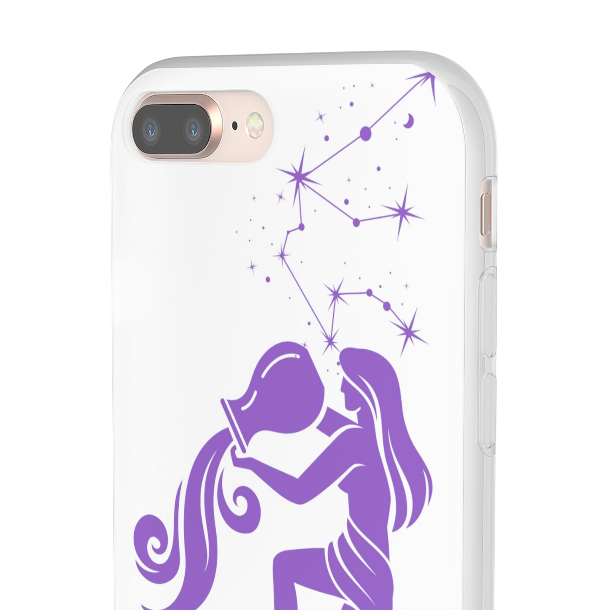 Aquarius Zodiac | Phone Cases | Clear - Phone Case - Totally Bri LLC