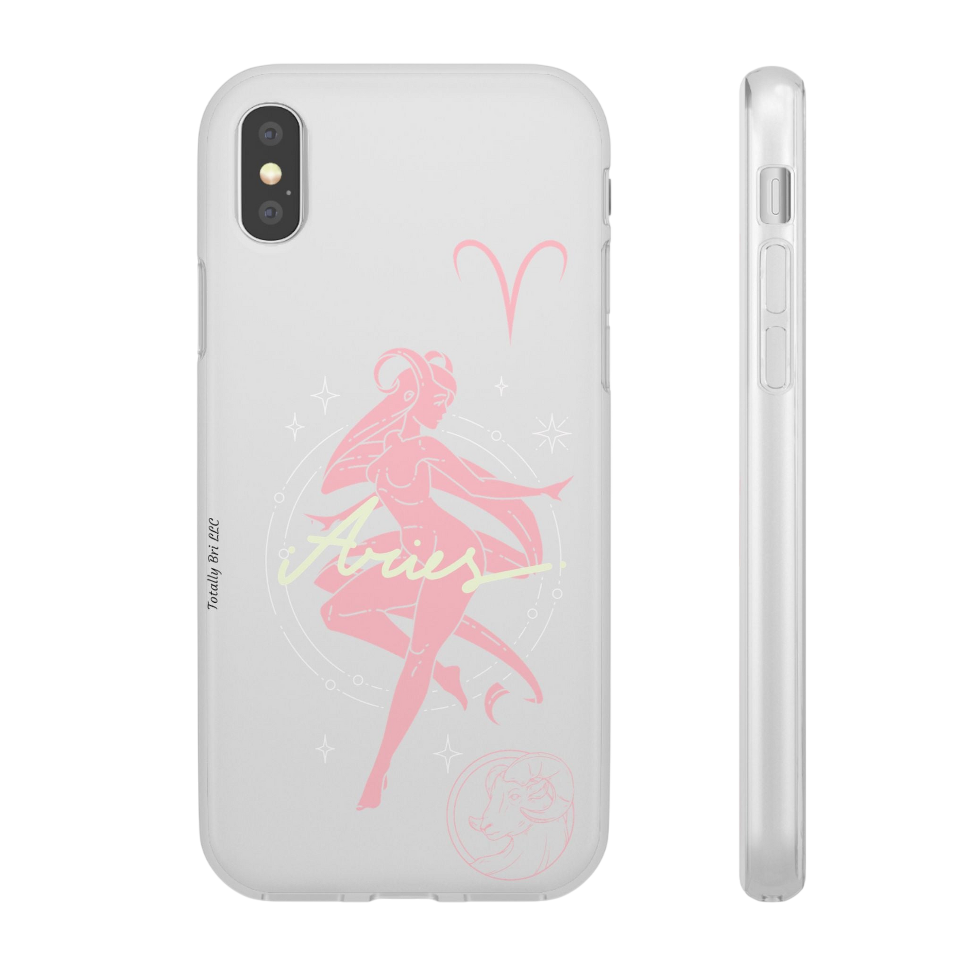 Aries Zodiac | Phone Cases | Clear - Phone Case - Totally Bri LLC