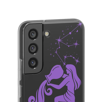 Aquarius Zodiac | Phone Cases | Clear - Phone Case - Totally Bri LLC