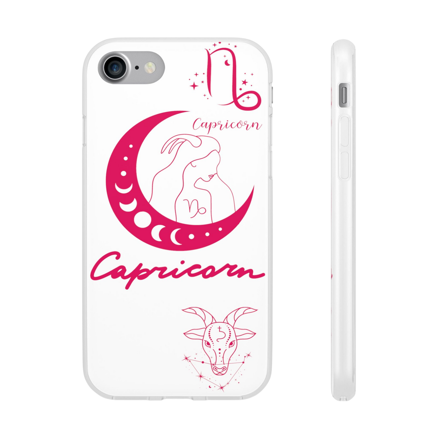 Capricorn Zodiac | Phone Cases | Clear - Phone Case - Totally Bri LLC