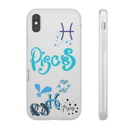 Pisces Zodiac | Phone Cases | Clear - Phone Case - Totally Bri LLC