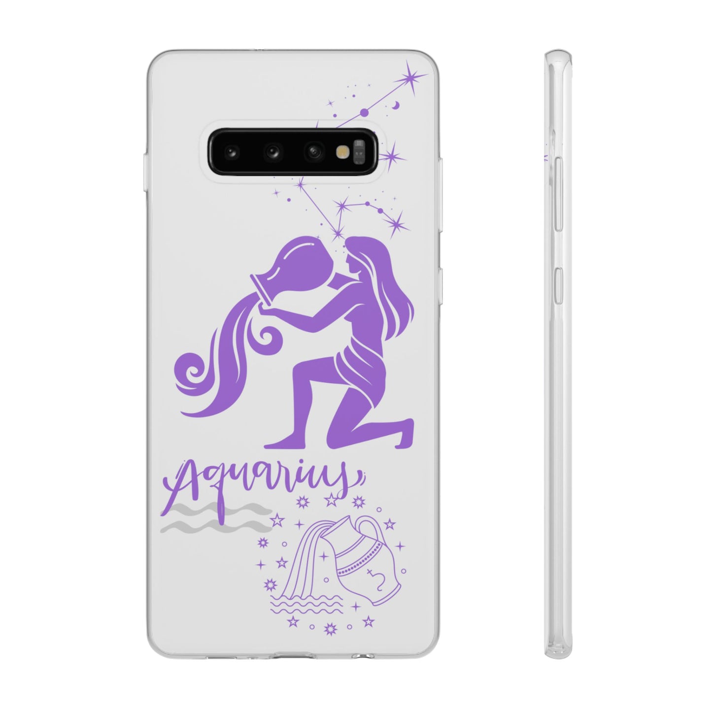 Aquarius Zodiac | Phone Cases | Clear