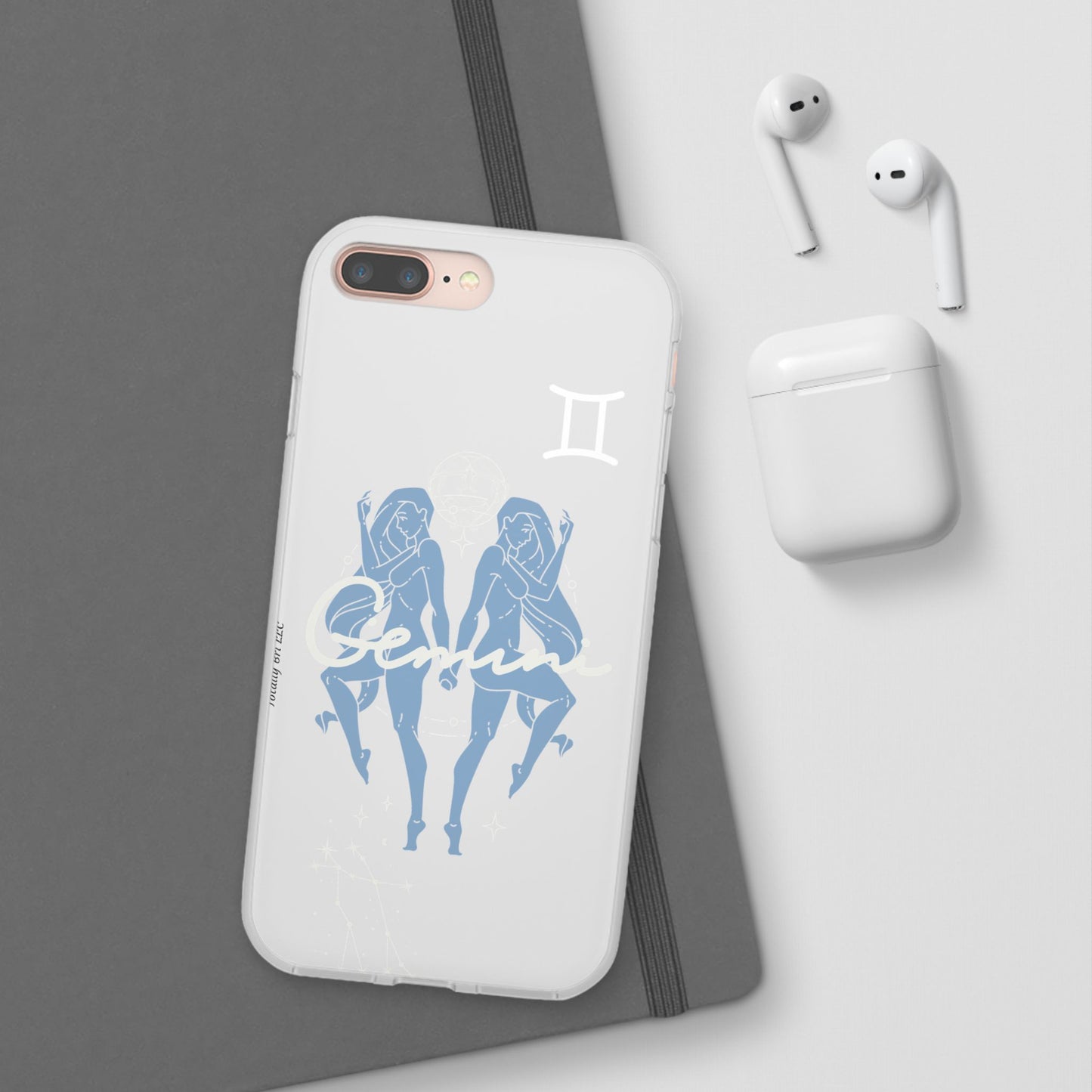 Gemini Zodiac | Phone Cases | Clear - Phone Case - Totally Bri LLC