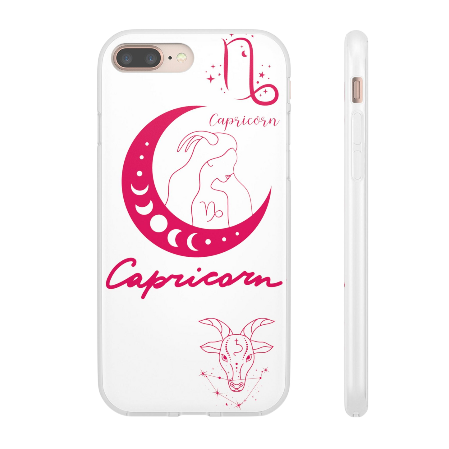 Capricorn Zodiac | Phone Cases | Clear - Phone Case - Totally Bri LLC