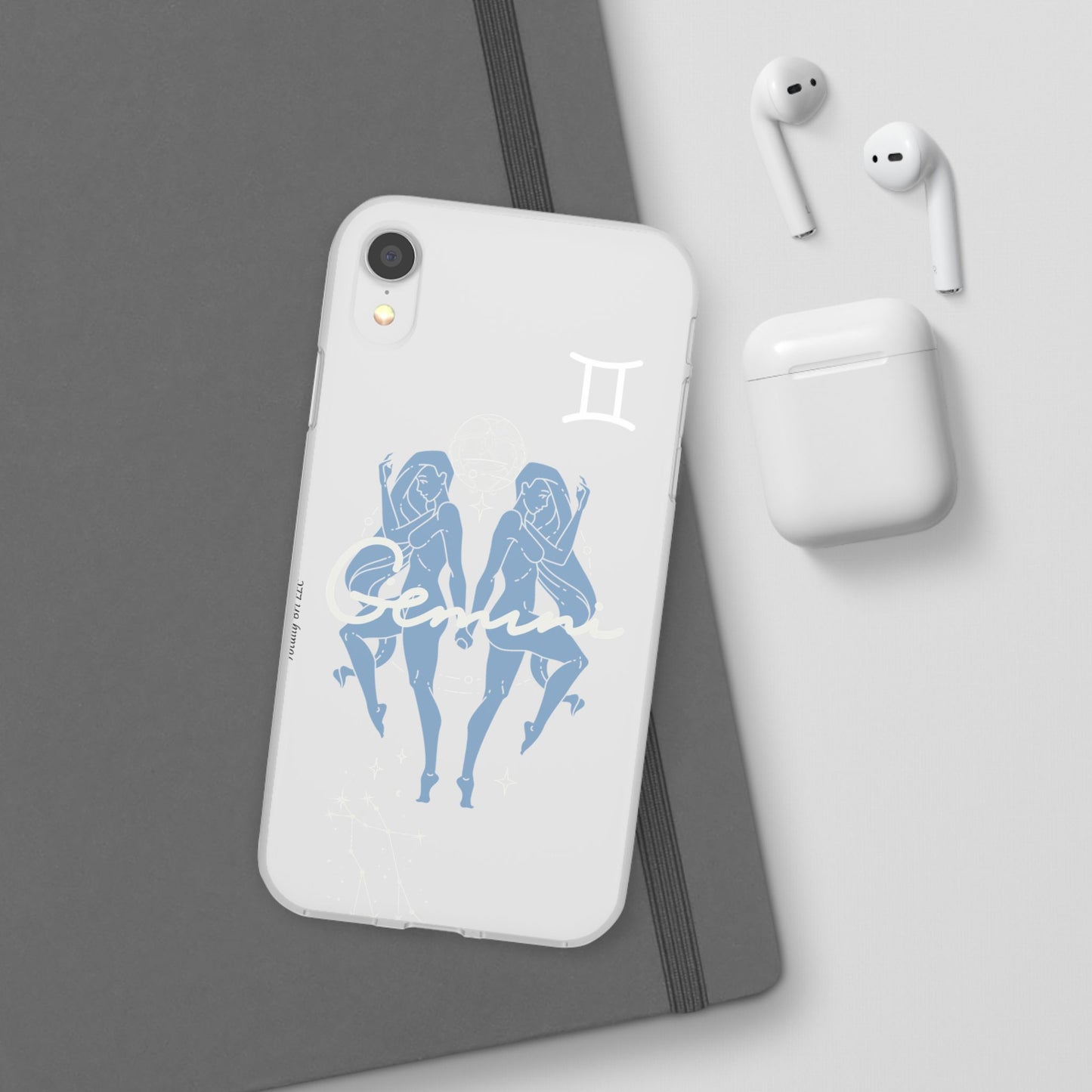 Gemini Zodiac | Phone Cases | Clear - Phone Case - Totally Bri LLC