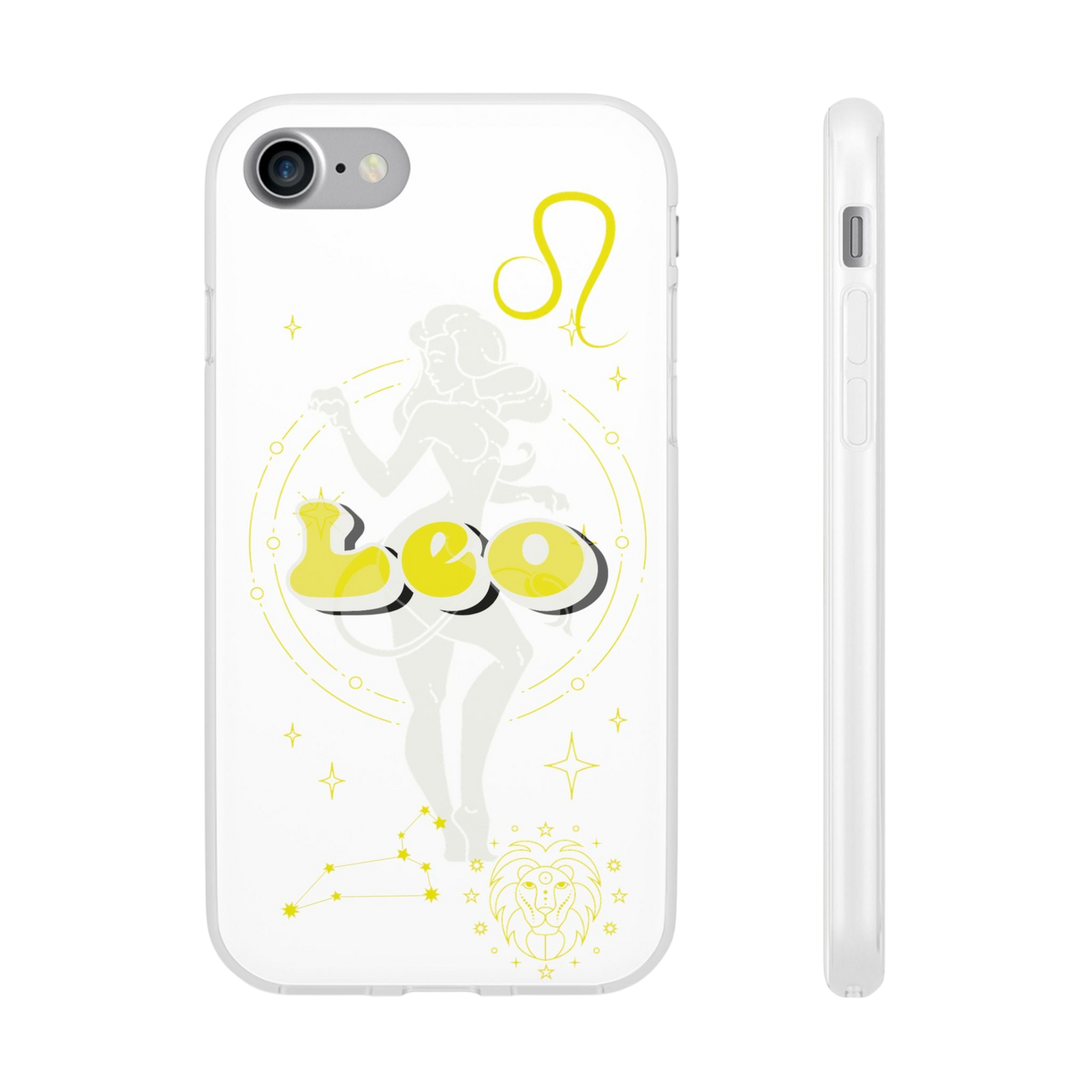 Leo Zodiac | Phone Cases | Clear - Phone Case - Totally Bri LLC