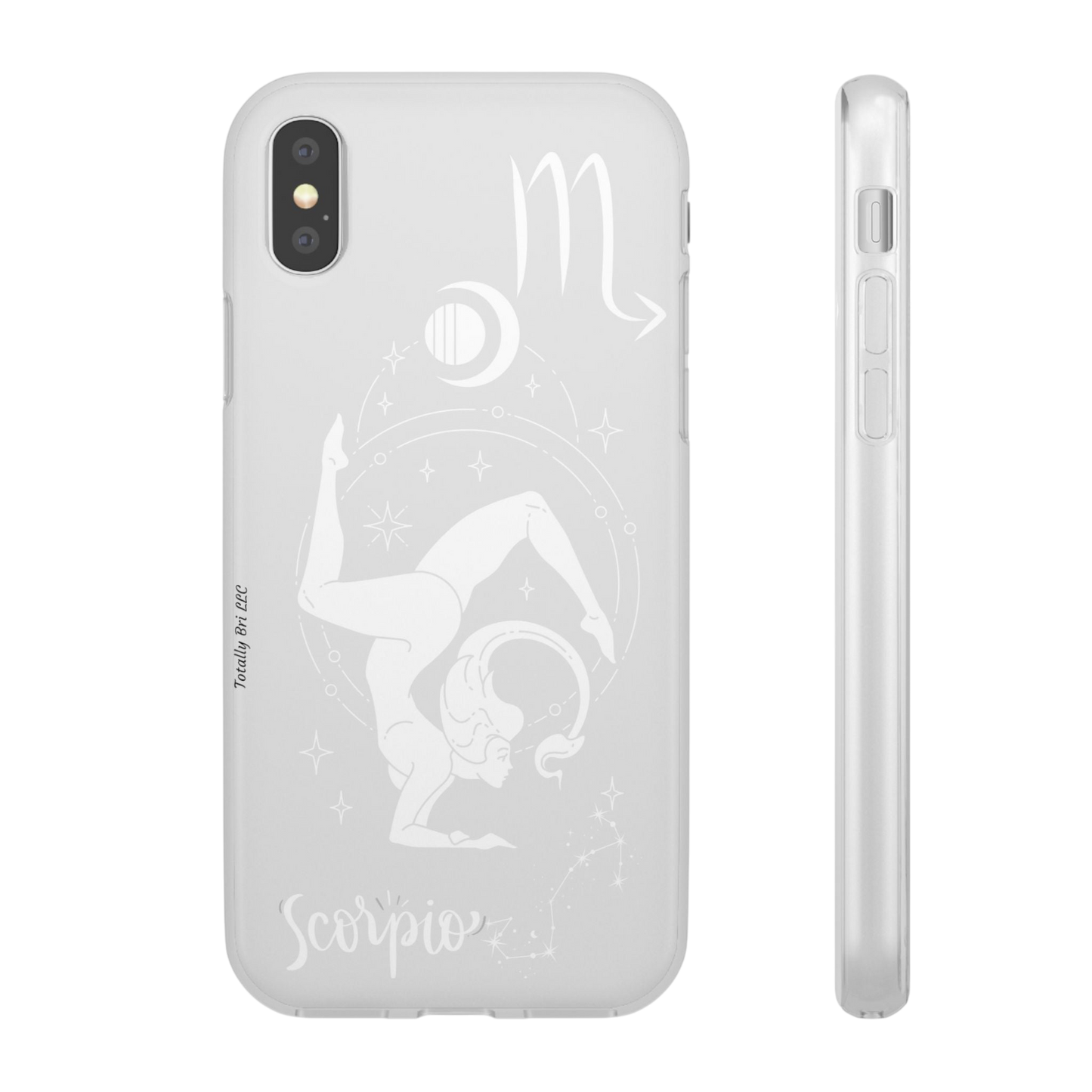 Scorpio Zodiac | Phone Cases | Clear - Phone Case - Totally Bri LLC