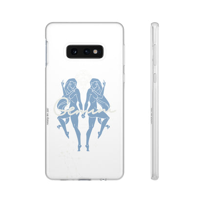 Gemini Zodiac | Phone Cases | Clear - Phone Case - Totally Bri LLC