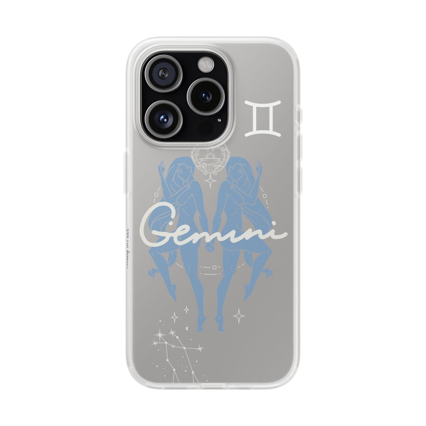 Gemini Zodiac | Phone Cases | Clear