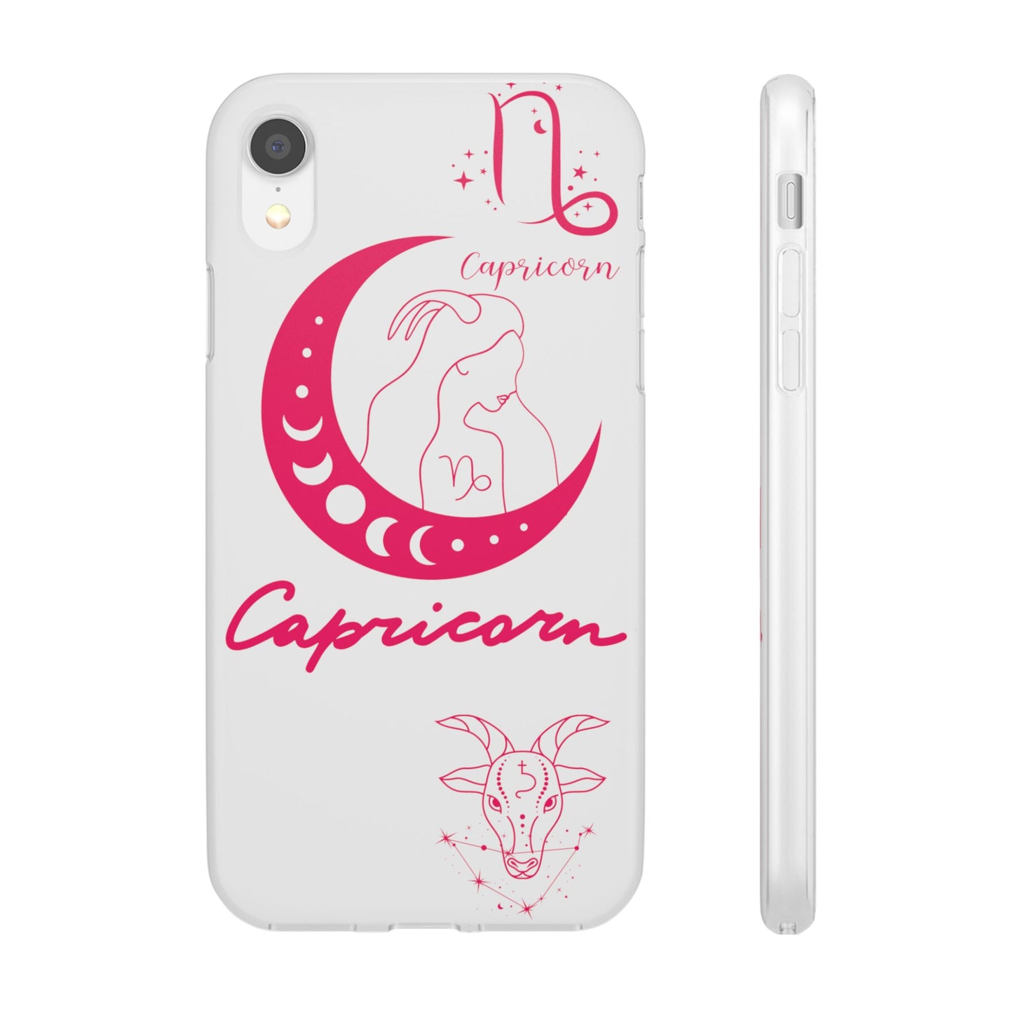 Capricorn Zodiac | Phone Cases | Clear