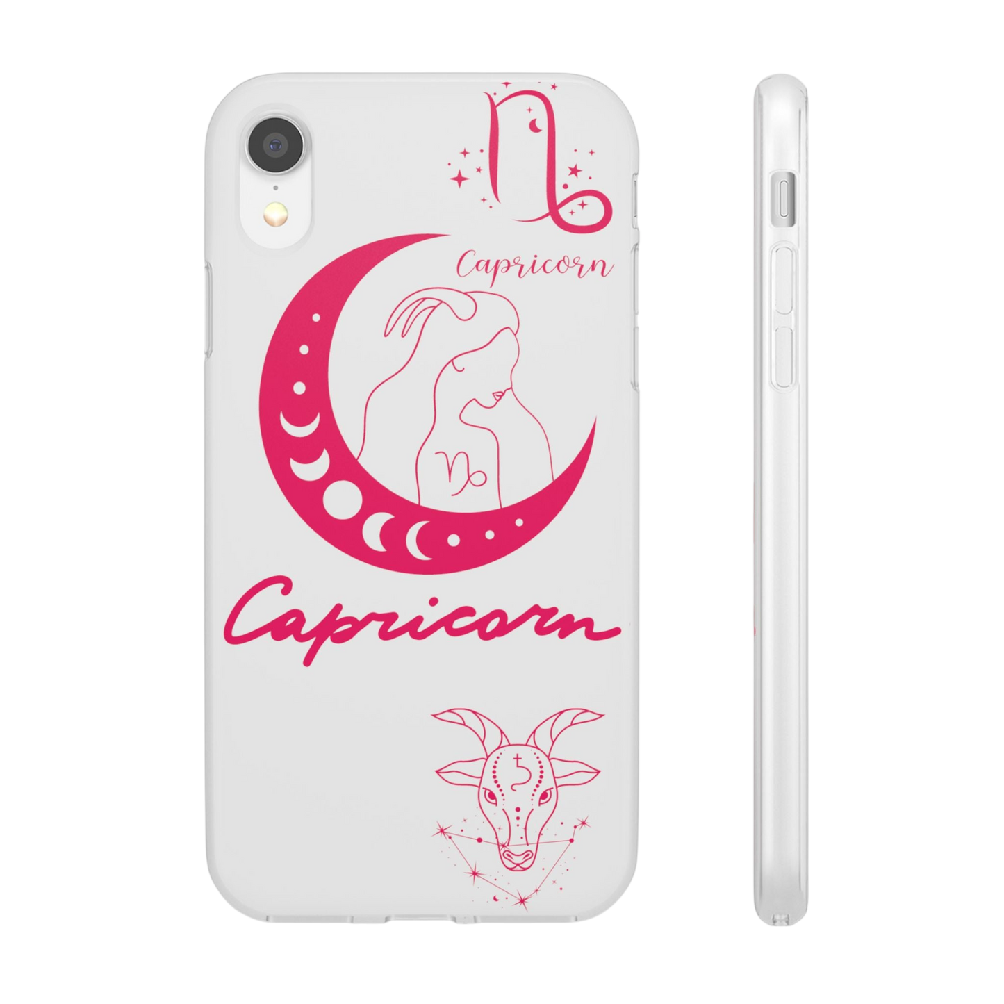 Capricorn Zodiac | Phone Cases | Clear - Phone Case - Totally Bri LLC