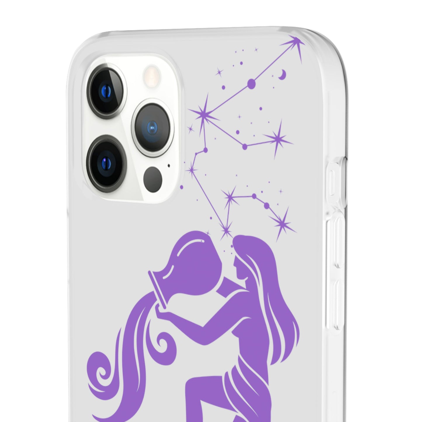 Aquarius Zodiac | Phone Cases | Clear