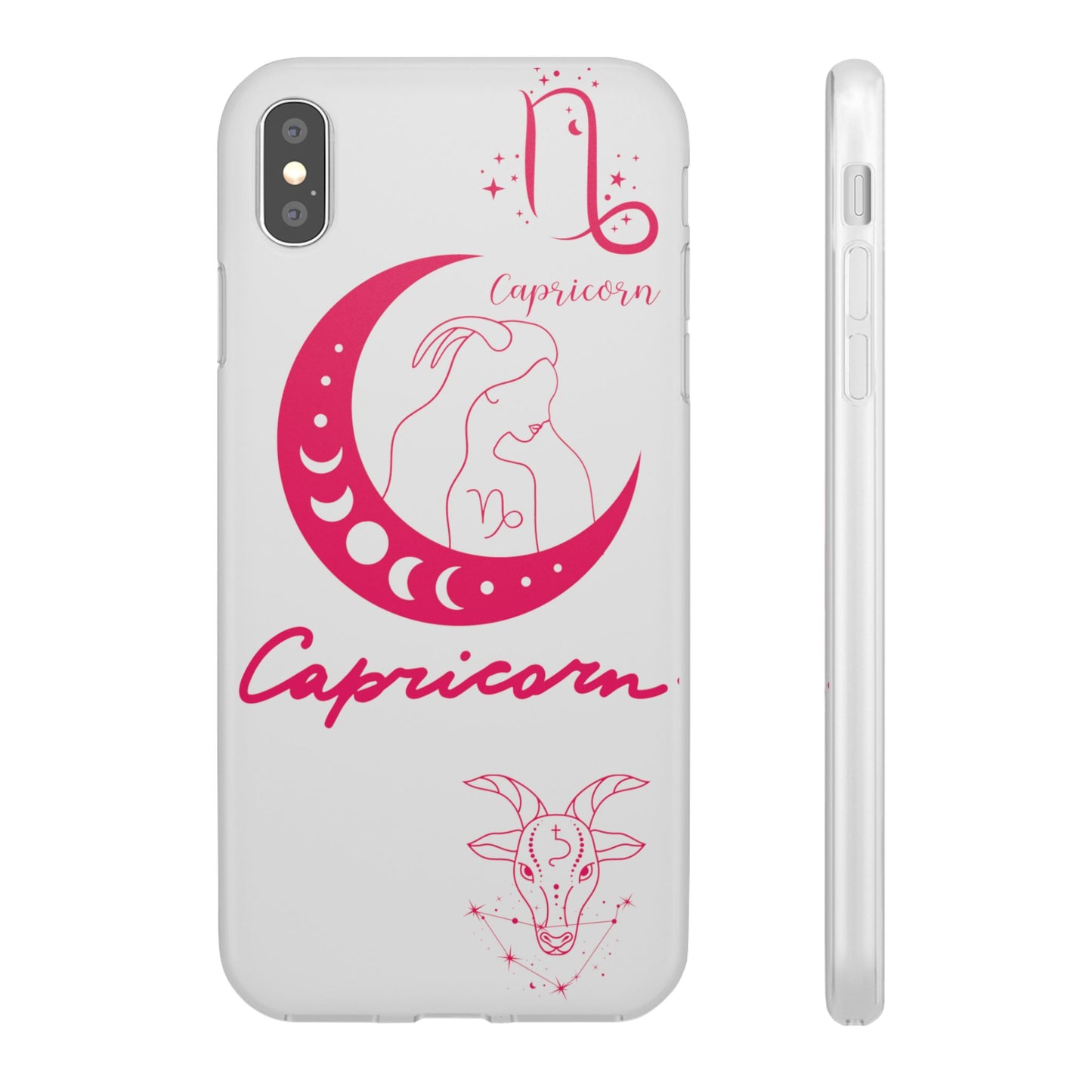 Capricorn Zodiac | Phone Cases | Clear