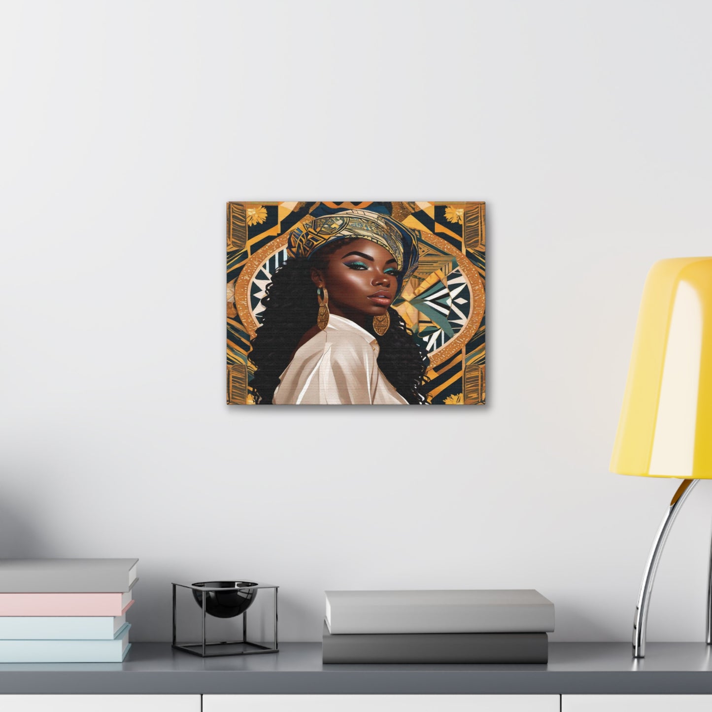 African Black Girl Art | Canvas Wraps