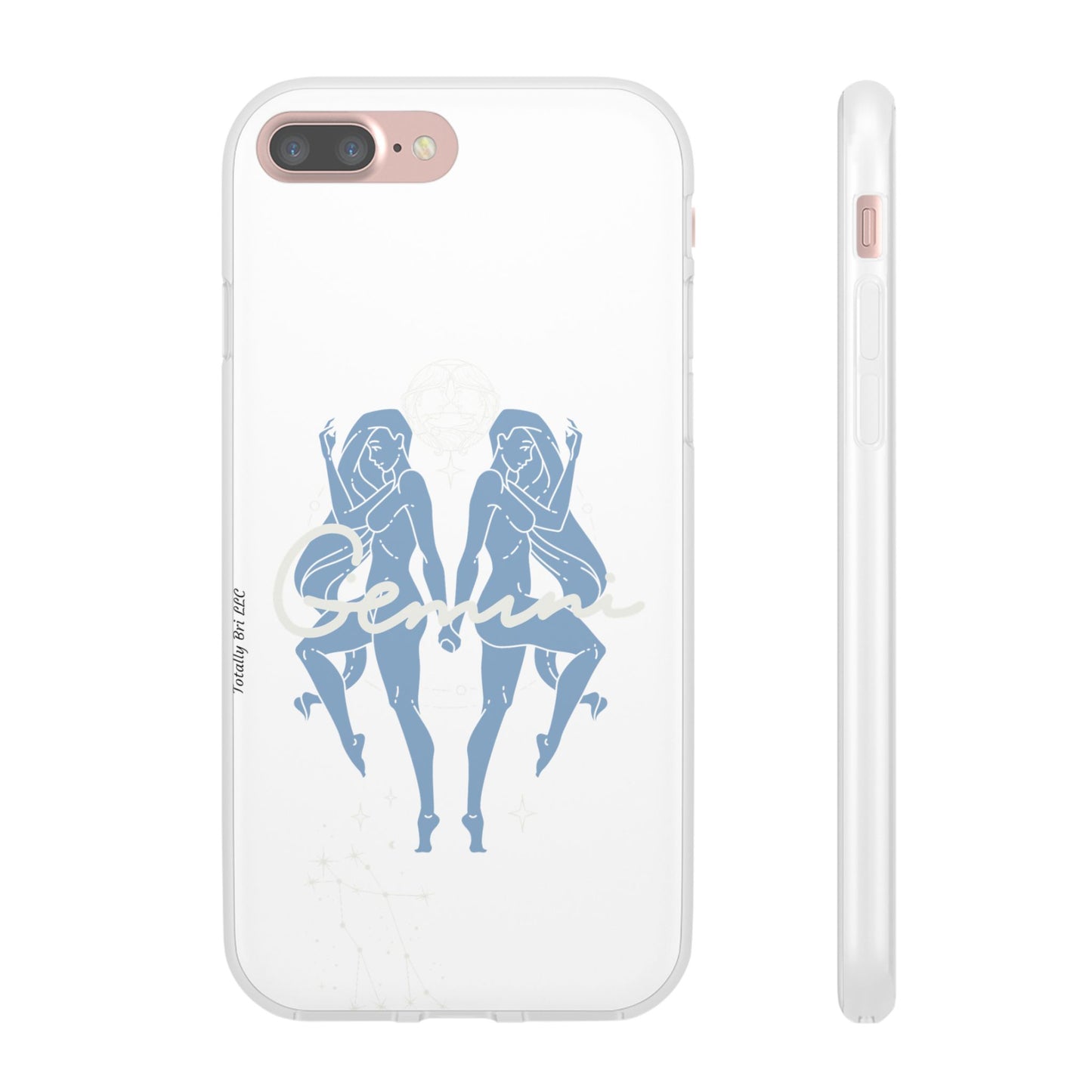 Gemini Zodiac | Phone Cases | Clear - Phone Case - Totally Bri LLC