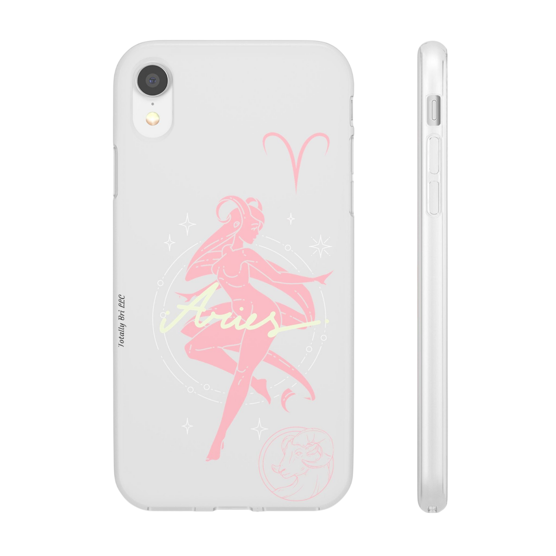 Aries Zodiac | Phone Cases | Clear - Phone Case - Totally Bri LLC