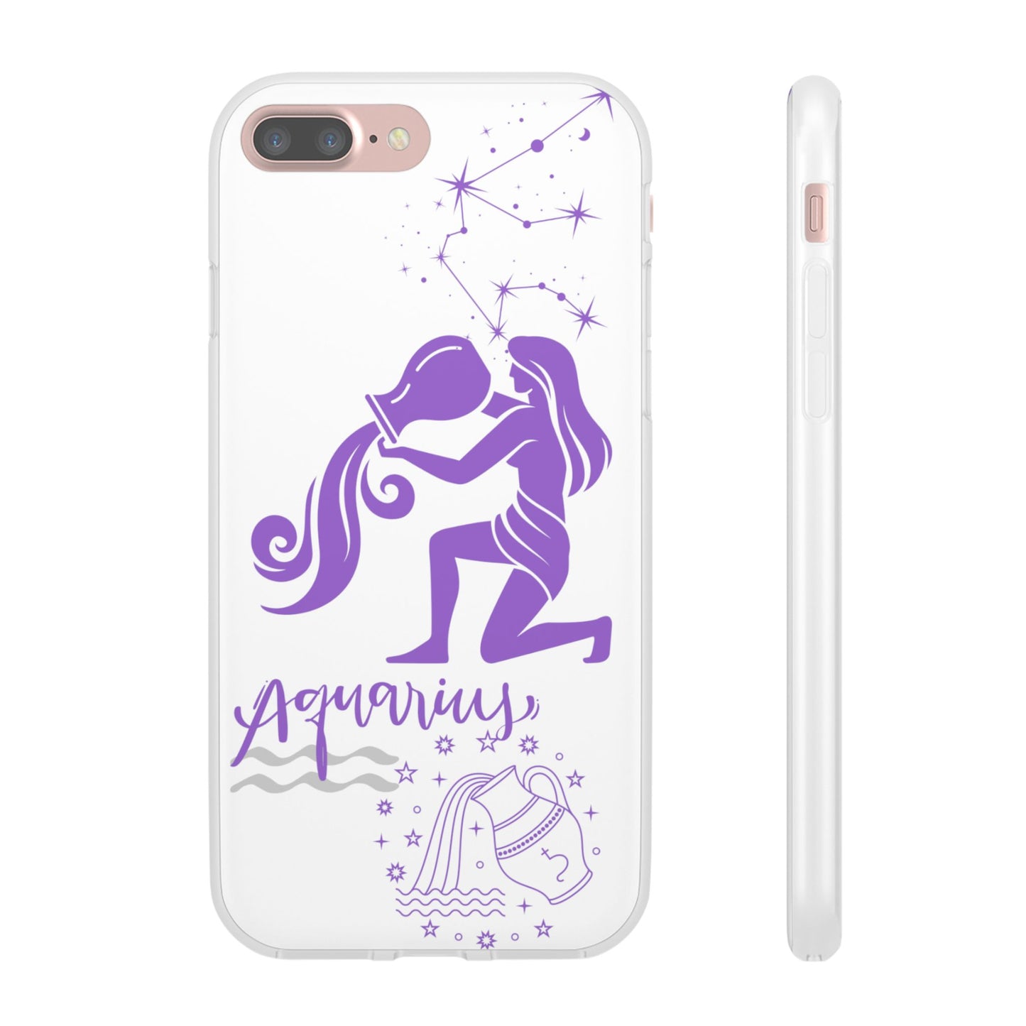 Aquarius Zodiac | Phone Cases | Clear