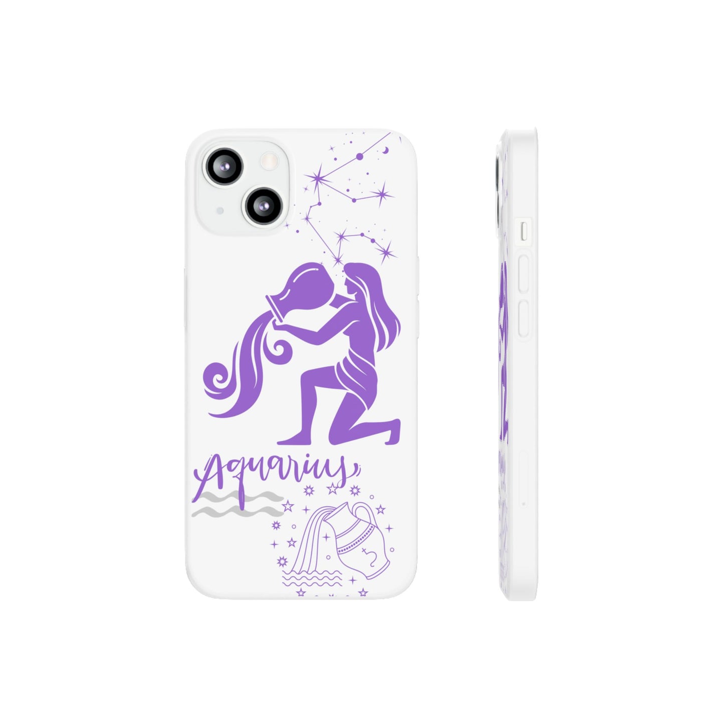 Aquarius Zodiac | Phone Cases | Clear