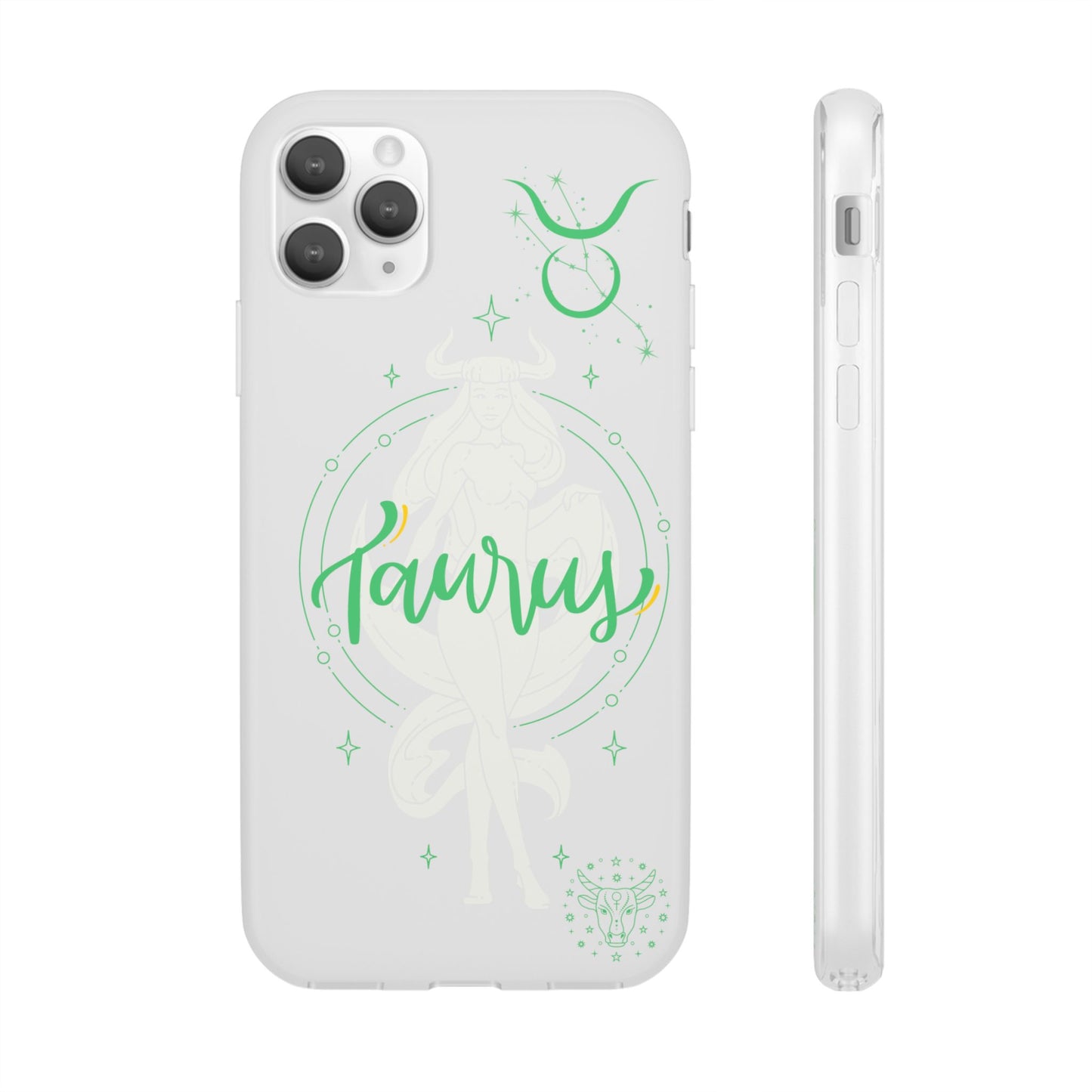 Taurus Zodiac | Phone Cases | Clear