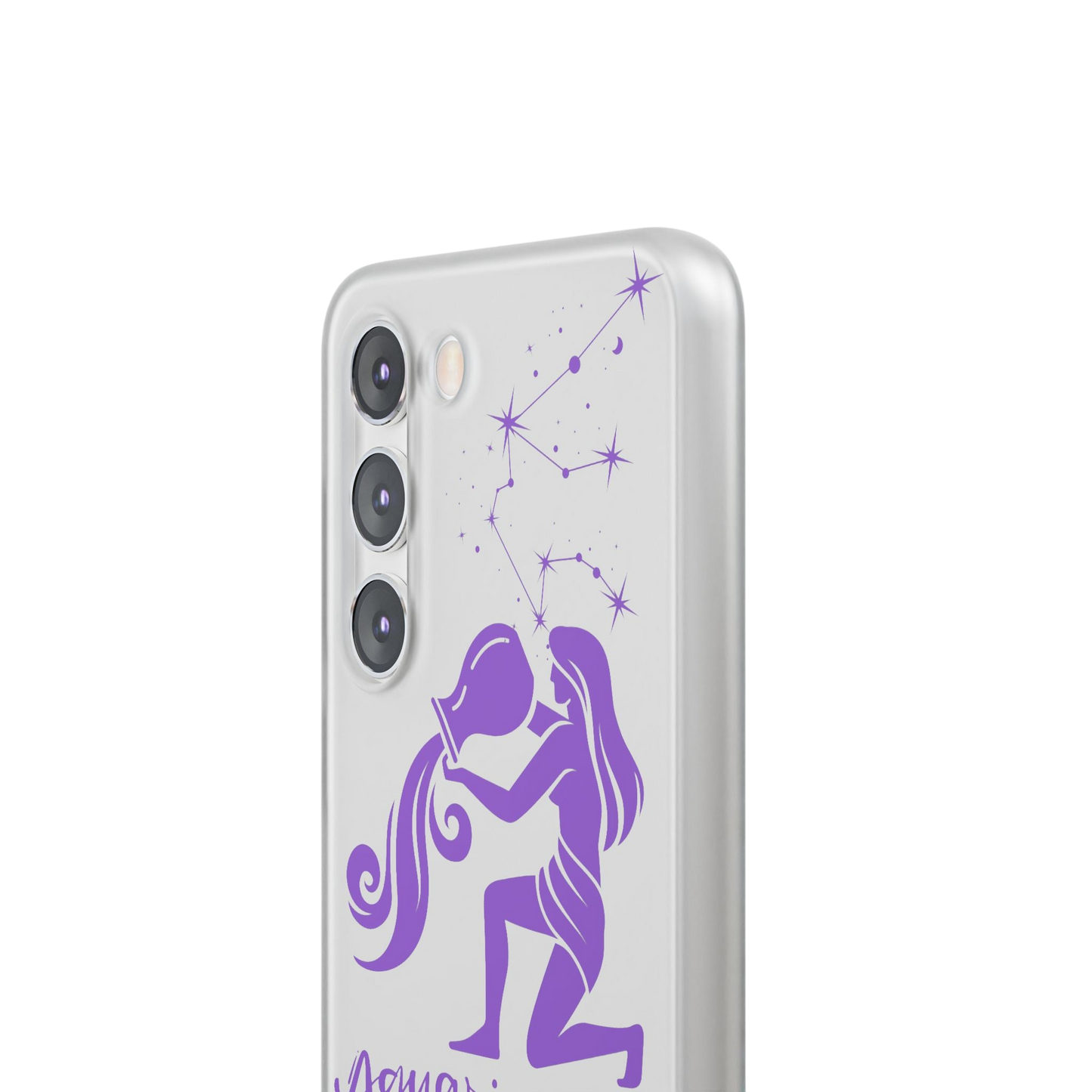 Aquarius Zodiac | Phone Cases | Clear - Phone Case - Totally Bri LLC