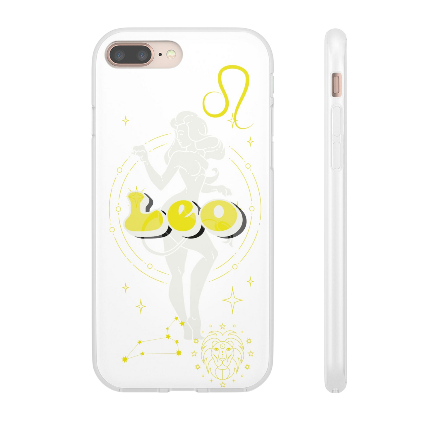 Leo Zodiac | Phone Cases | Clear - Phone Case - Totally Bri LLC