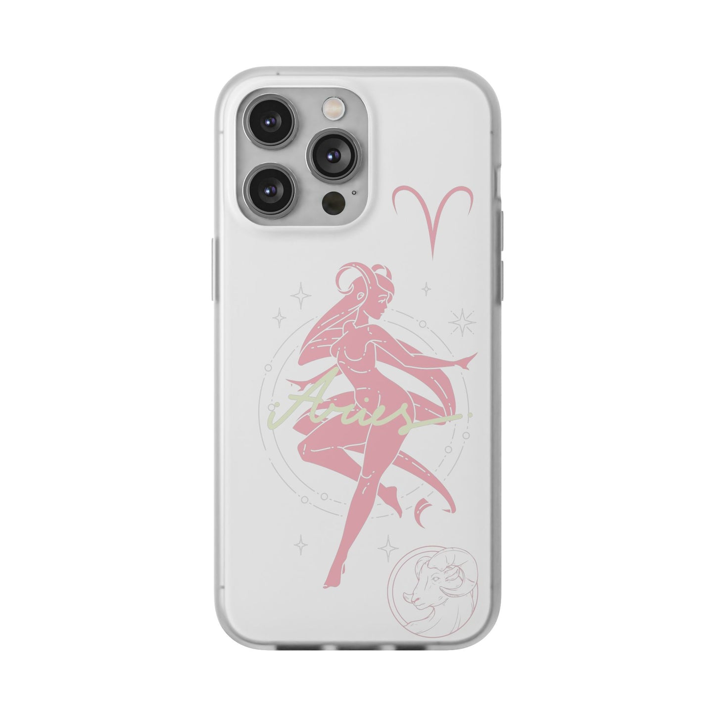 Aries Zodiac | Phone Cases | Clear