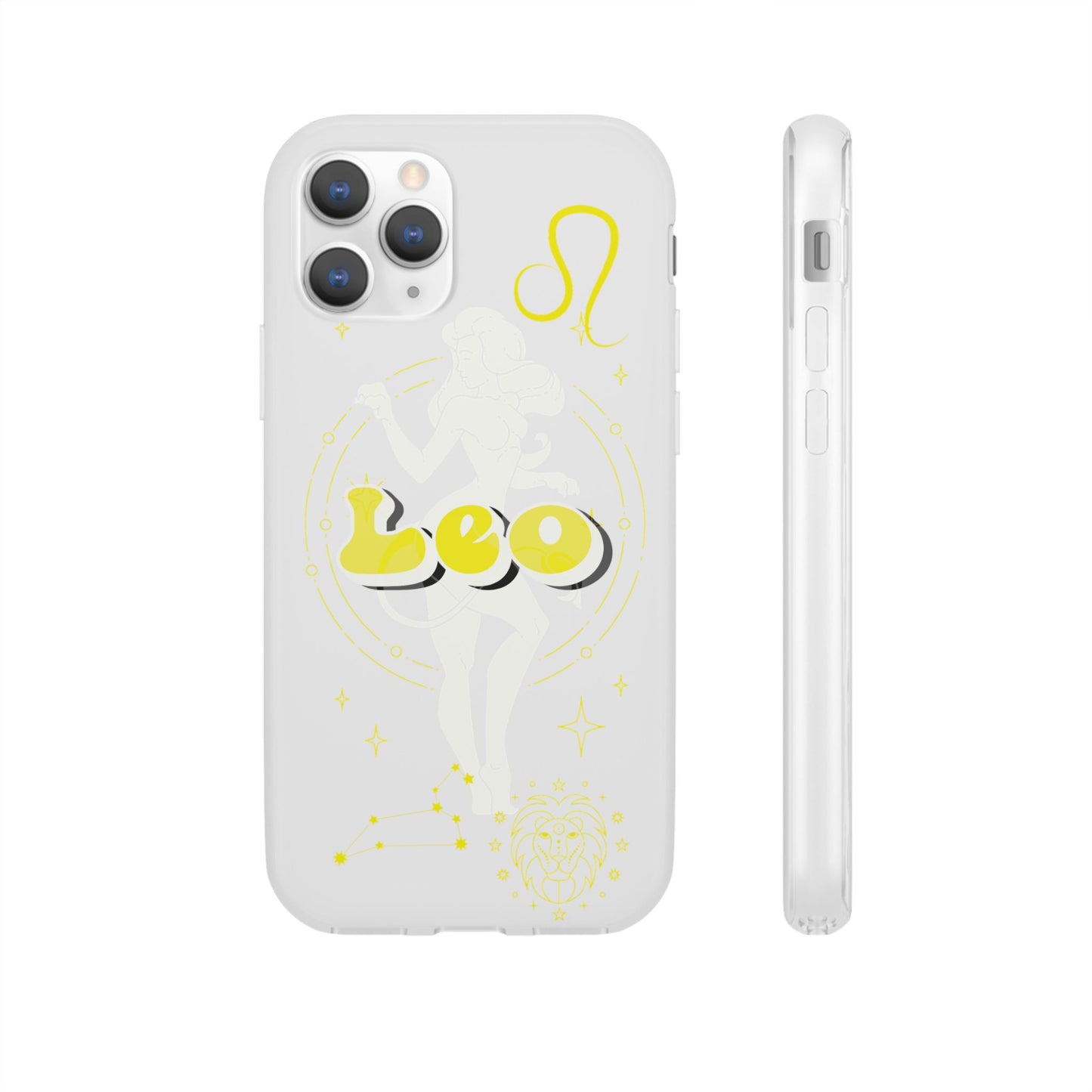 Leo Zodiac | Phone Cases | Clear