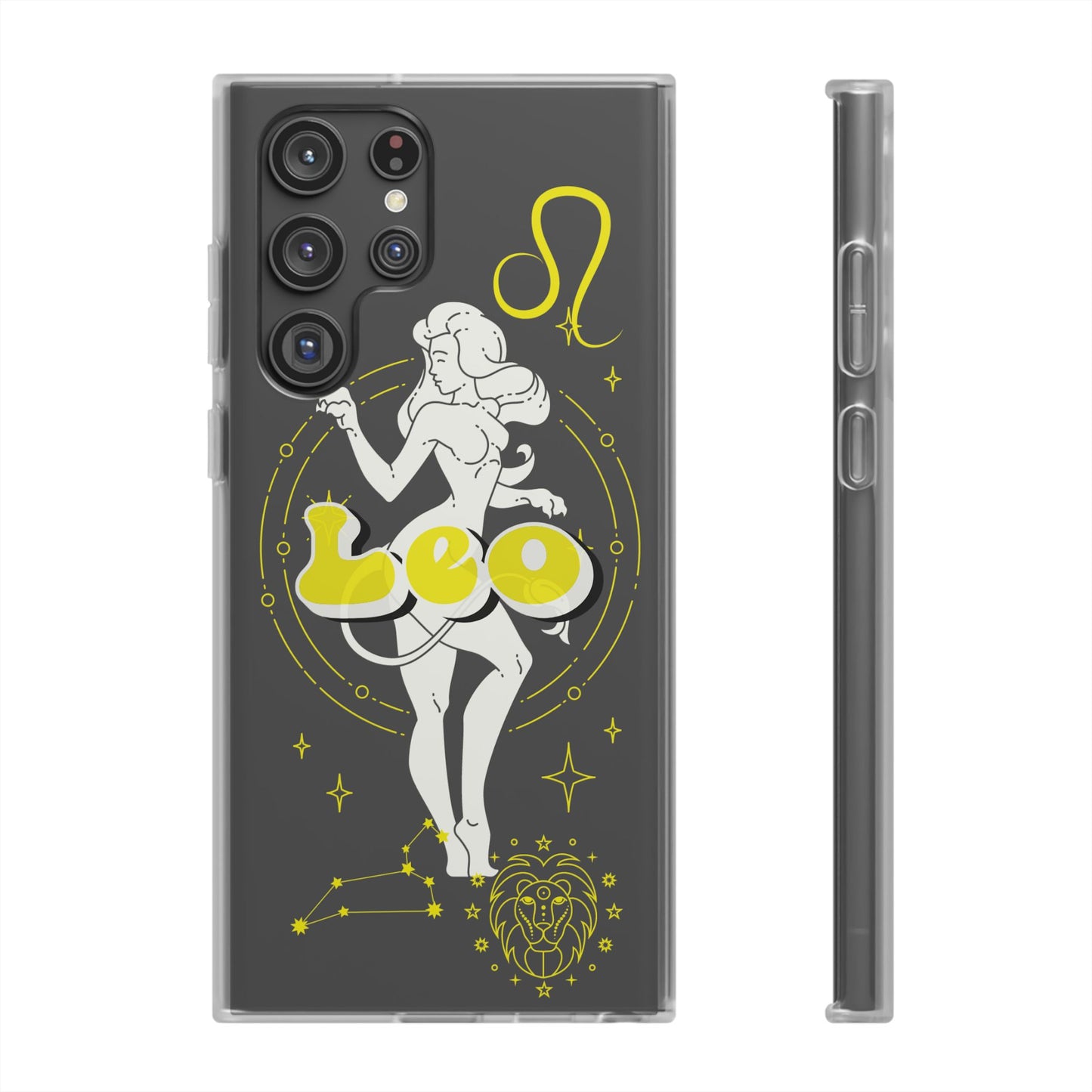 Leo Zodiac | Phone Cases | Clear