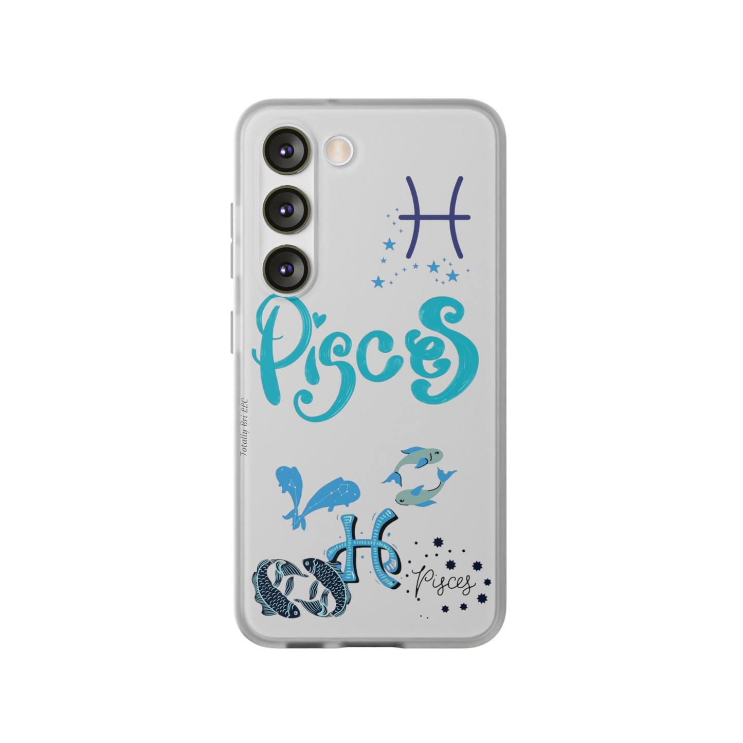 Pisces Zodiac | Phone Cases | Clear - Phone Case - Totally Bri LLC