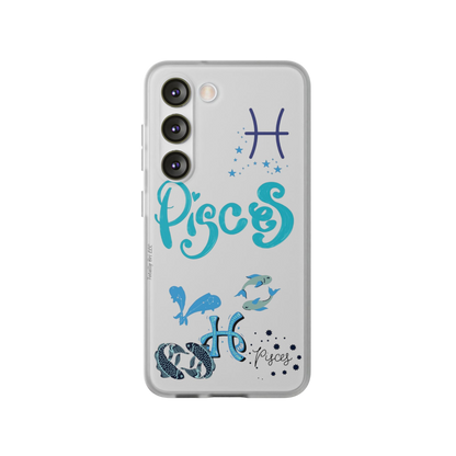 Pisces Zodiac | Phone Cases | Clear - Phone Case - Totally Bri LLC